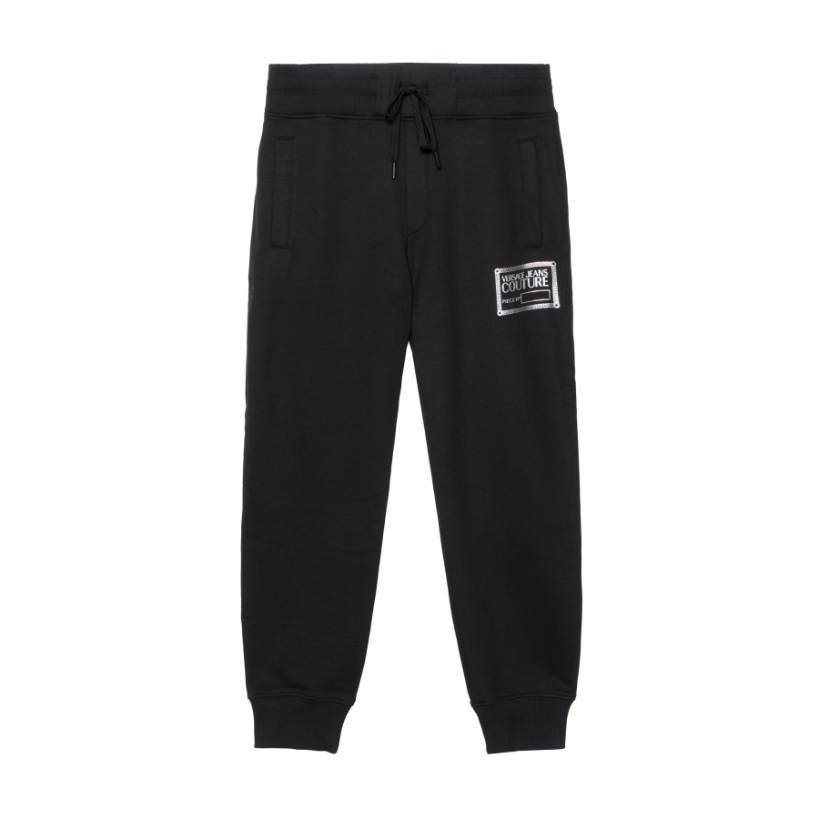 VERSACE JEANS COUTURE Logo Printed Drawstring Track Pants