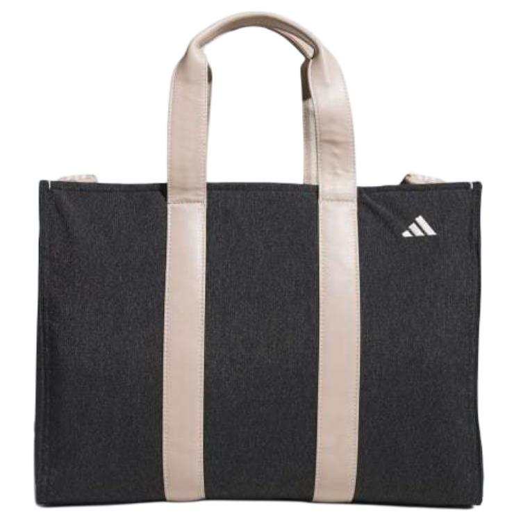 Adidas Adidas Polyamide Tote Bag, Shopping Bag, Shoulder Bag, Crossbody Bag, Handbag Unisex Black