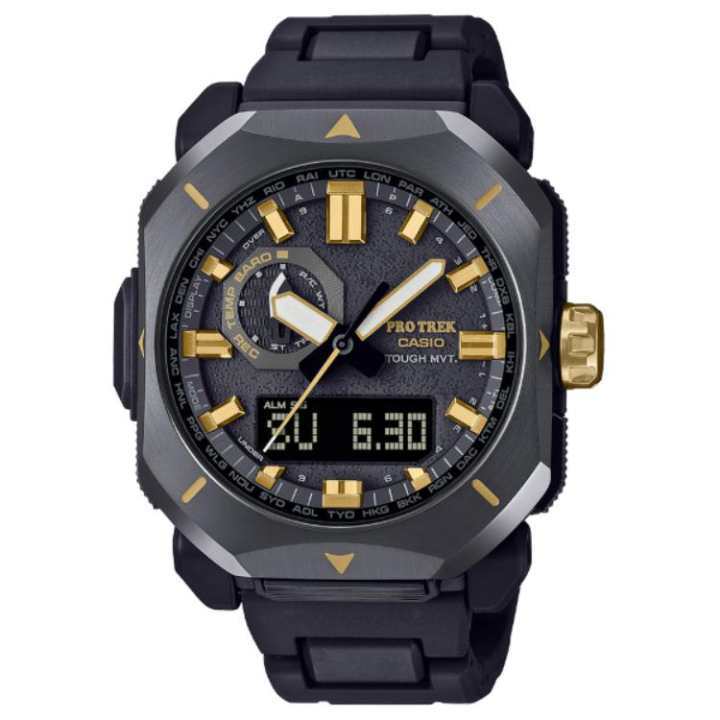 CASIO CASIO Men's PRO TREK Collection Dual Display Watch