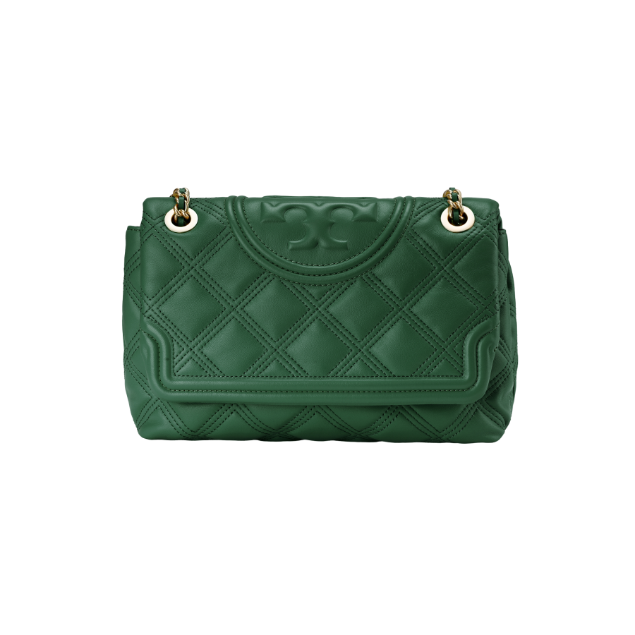 TORY BURCH Fleming Nappa Leather Shoulder Bag, Crossbody Bag Large Women's Jasper