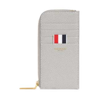 THOM BROWNE THOM BROWNE· Cow Leather Card Holder Men's Light Gray