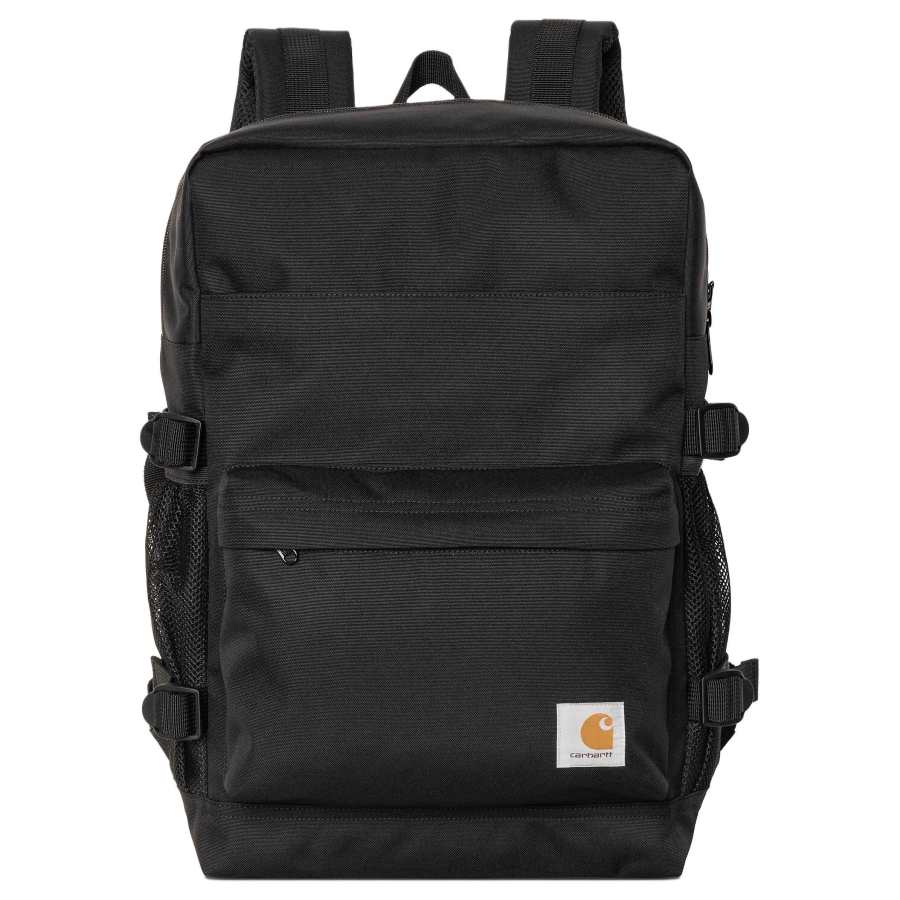 Carhartt WIP Recycled Polyester Backpack Unisex Black