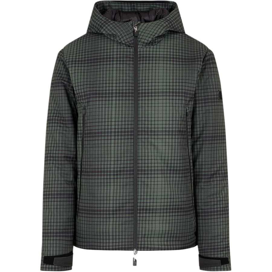 EMPORIO ARMANI Ea7 EMPORIO ARMANI Checkered Hooded Jacket