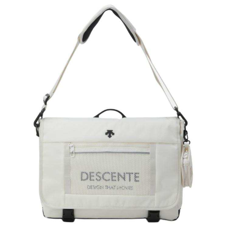 DESCENTE 2.3L Outdoor Bags Polyester Ivory Unisex