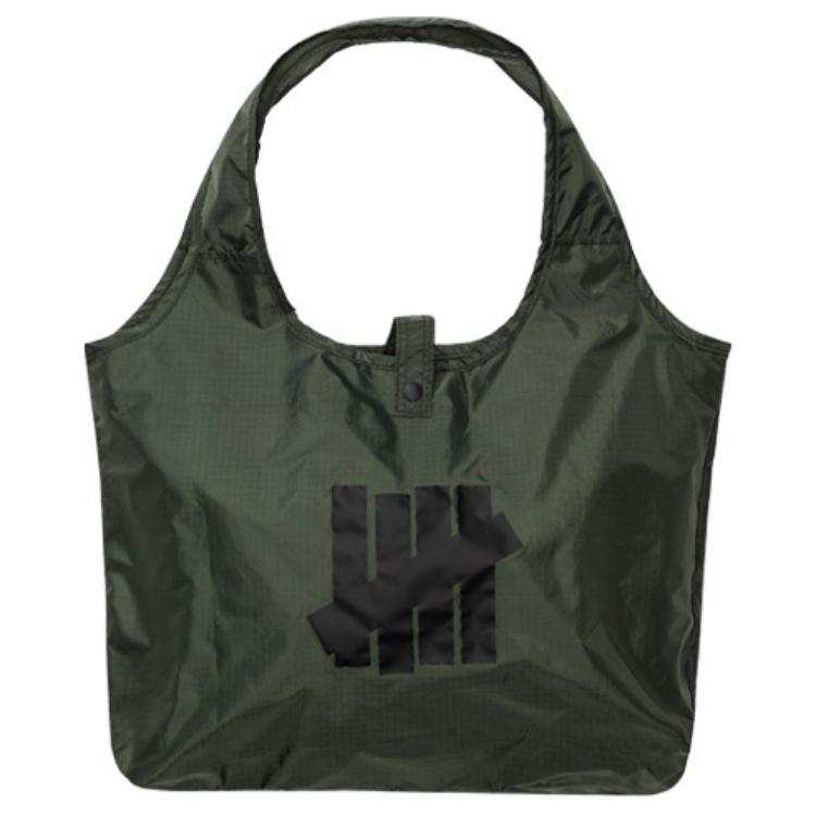 UNDEFEATED Nylon One Shoulder Handbag Unisex Olive Green