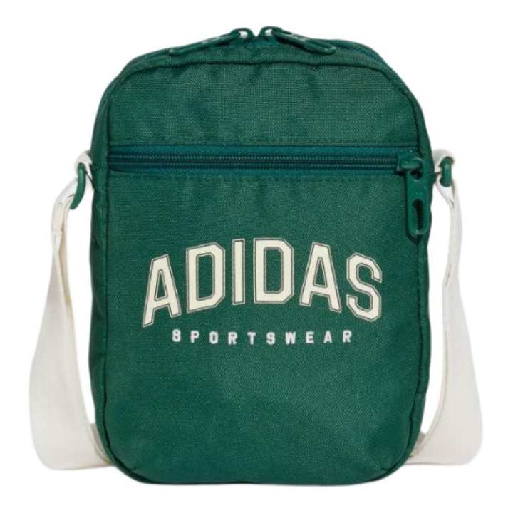 Adidas Adidas Polyester Crossbody Bag, Shoulder Bag Unisex Green