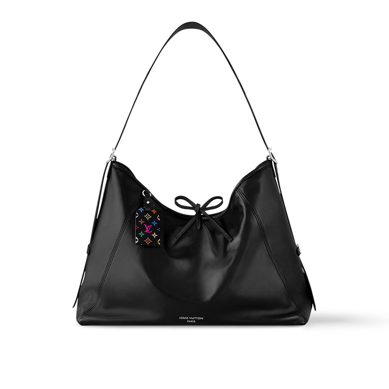 LOUIS VUITTON X Takashi Murakami CarryAll Vibe Mm Black