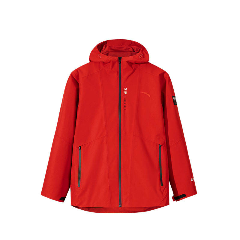 Anta Variety Training Collection Business/Casual Water repellent Windbreaker Jacket Men's Classic Red