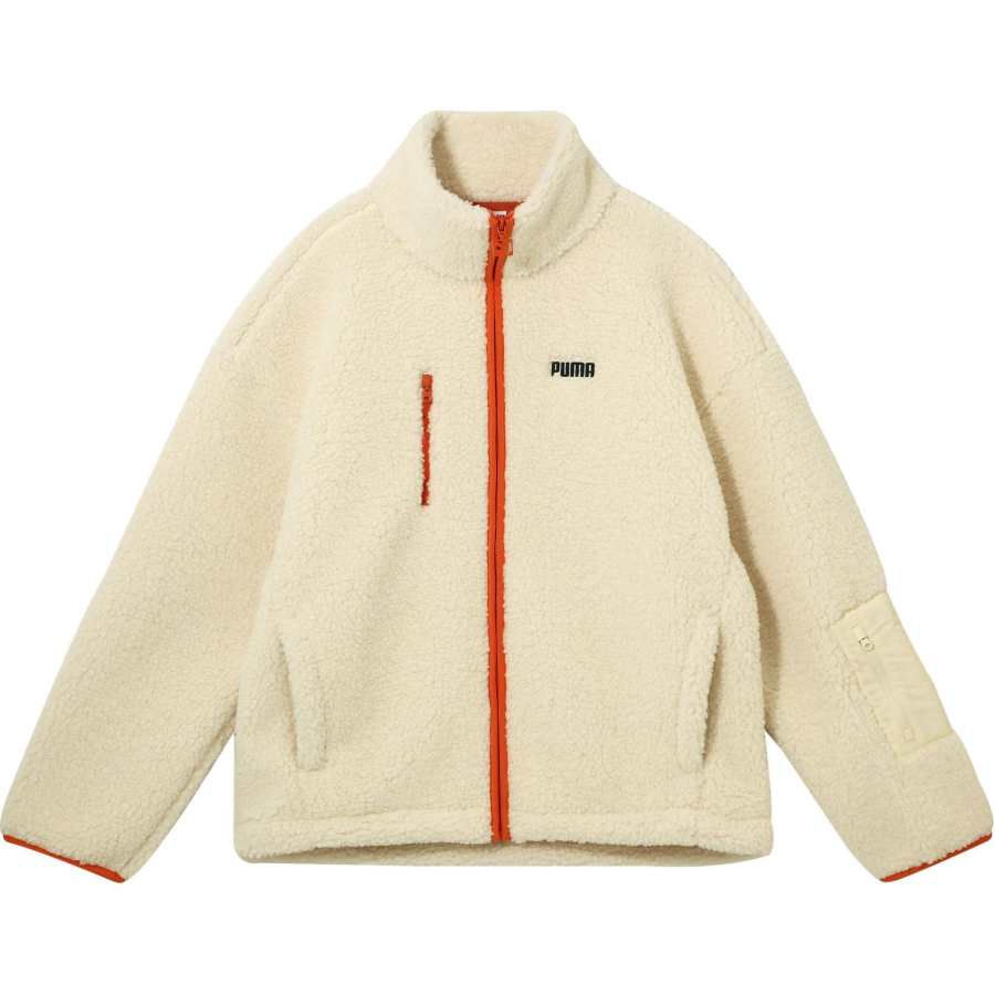 PUMA FZ Velvet feel Coat Men's Almond Candy