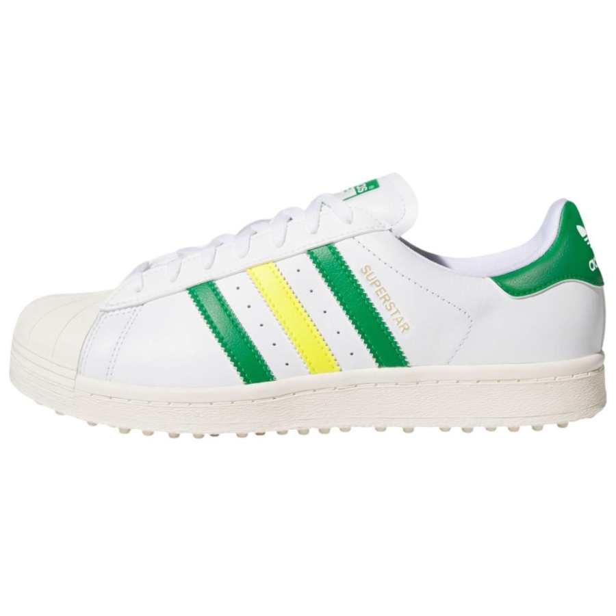 Adidas Originals Superstar Adidas Originals Spikeless Golf 'White Green Yellow'