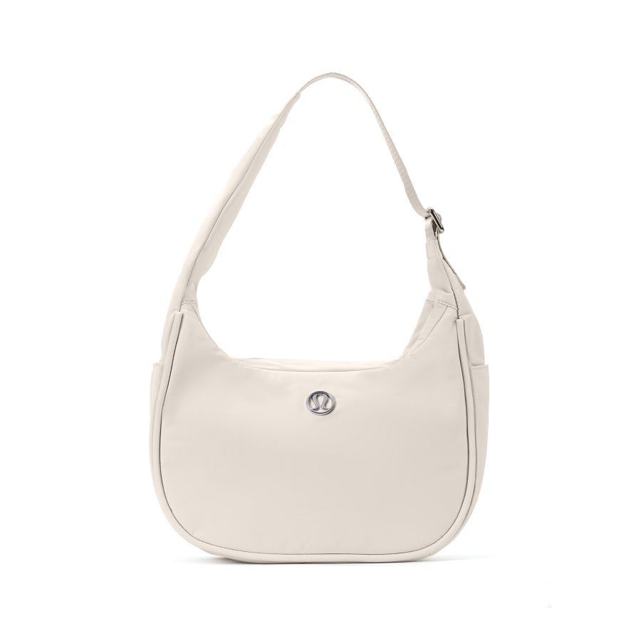 Lululemon Recycled Nylon With Polyester Handbag, Shoulder Bag Mini Women's Albumin Stone Color