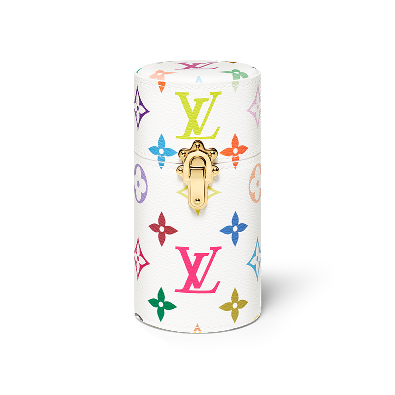 LOUIS VUITTON Takashi Murakami X Takashi Murakami Collaboration Coated Canvas Perfume Storage Bag Unisex Multicolor