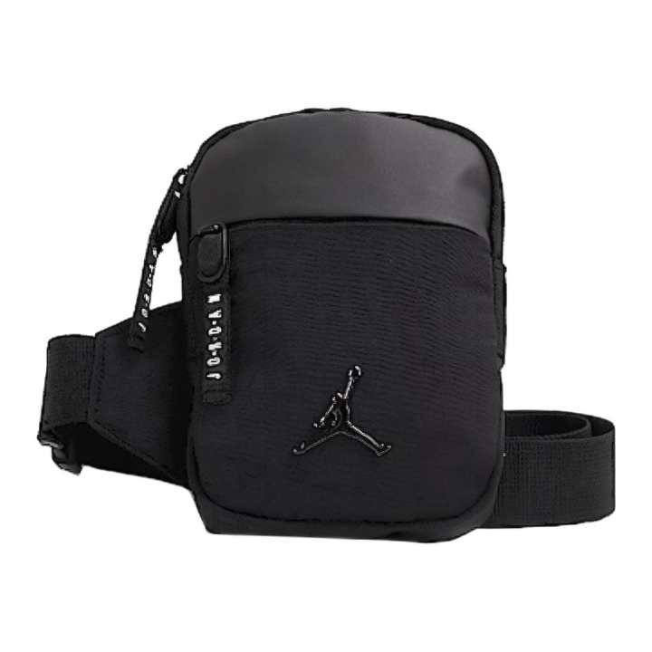 Jordan Jordan Canvas Sling Bag, Crossbody Bag, Canvas Bag, Shoulder Bag Regular Men's Black