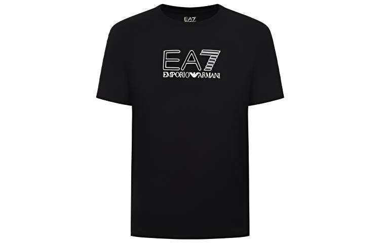 EMPORIO ARMANI EA7 SS22 T Shirt Men's Black