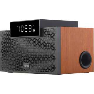 Edifier Speakers & Audio Systems M260 Bluetooth Connection Mini Portable, Subwoofer, Alarm Clock Desktop, Black