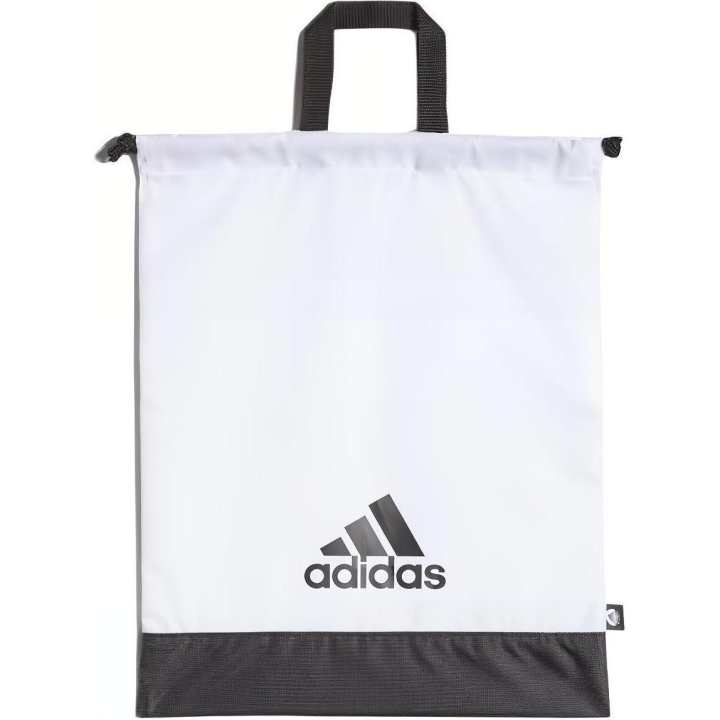 Adidas Adidas Recycled Polyester Shoe Bag Storage Bag Men's White & Black