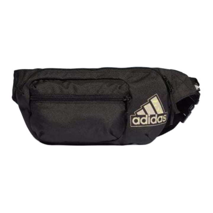 Adidas Adidas Polyester Fanny Pack Unisex Black & Miracle Beige