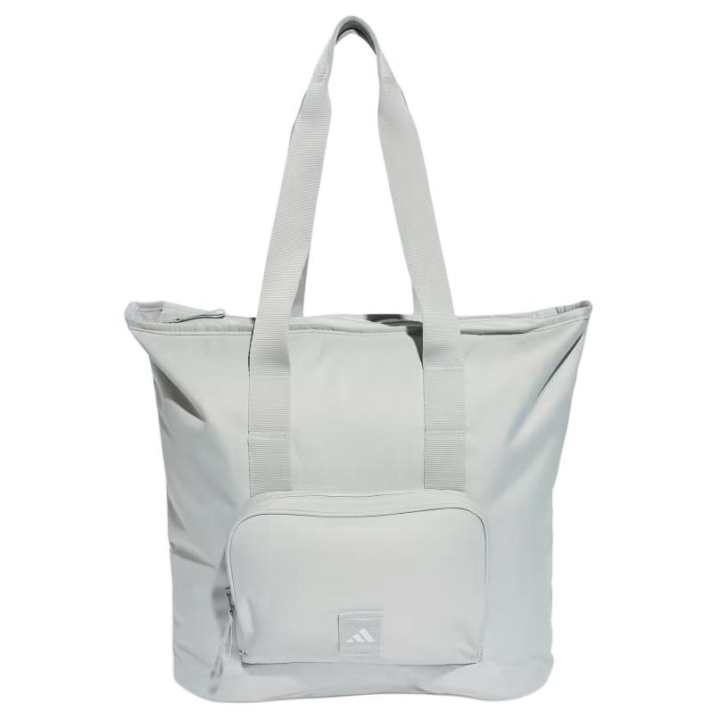 Adidas Adidas Recycled Polyester Shoulder Bag Unisex Silver Gray
