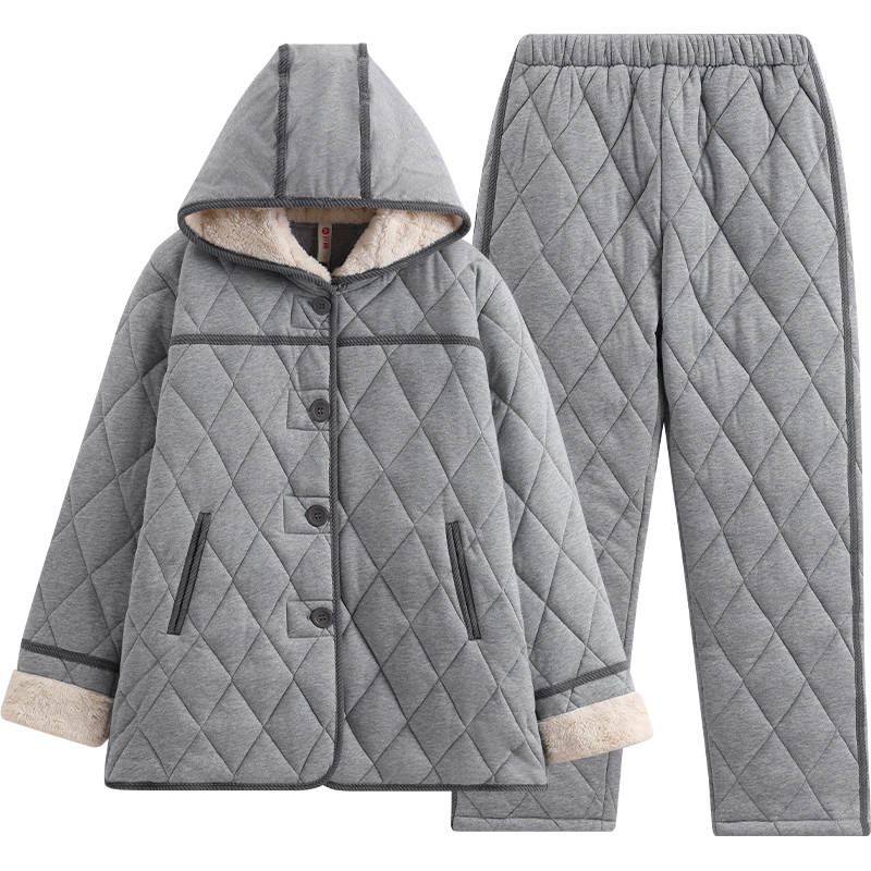 FENTENG FENTENG Pajama Set Women's Heather Gray