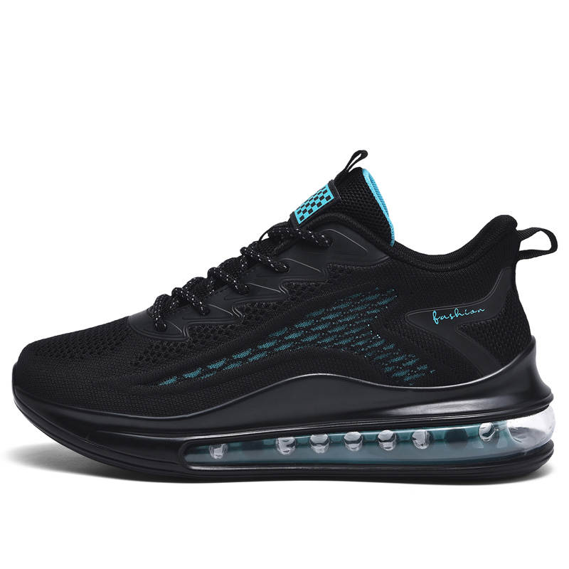 BIANSULONG Cushioning Slip Resistant Abrasion Resistant Low top Full Length Air Cushion Casual Running Shoes Men's