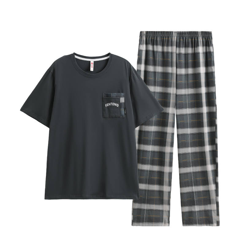 FENTENG FENTENG Pajama Set Men's Dark Gray