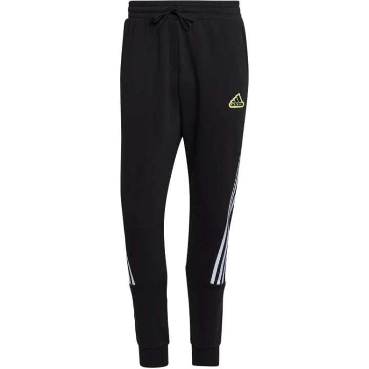 Adidas Adidas Future Icons Knitted Sweatpants Men's Black/Pulse Yellow