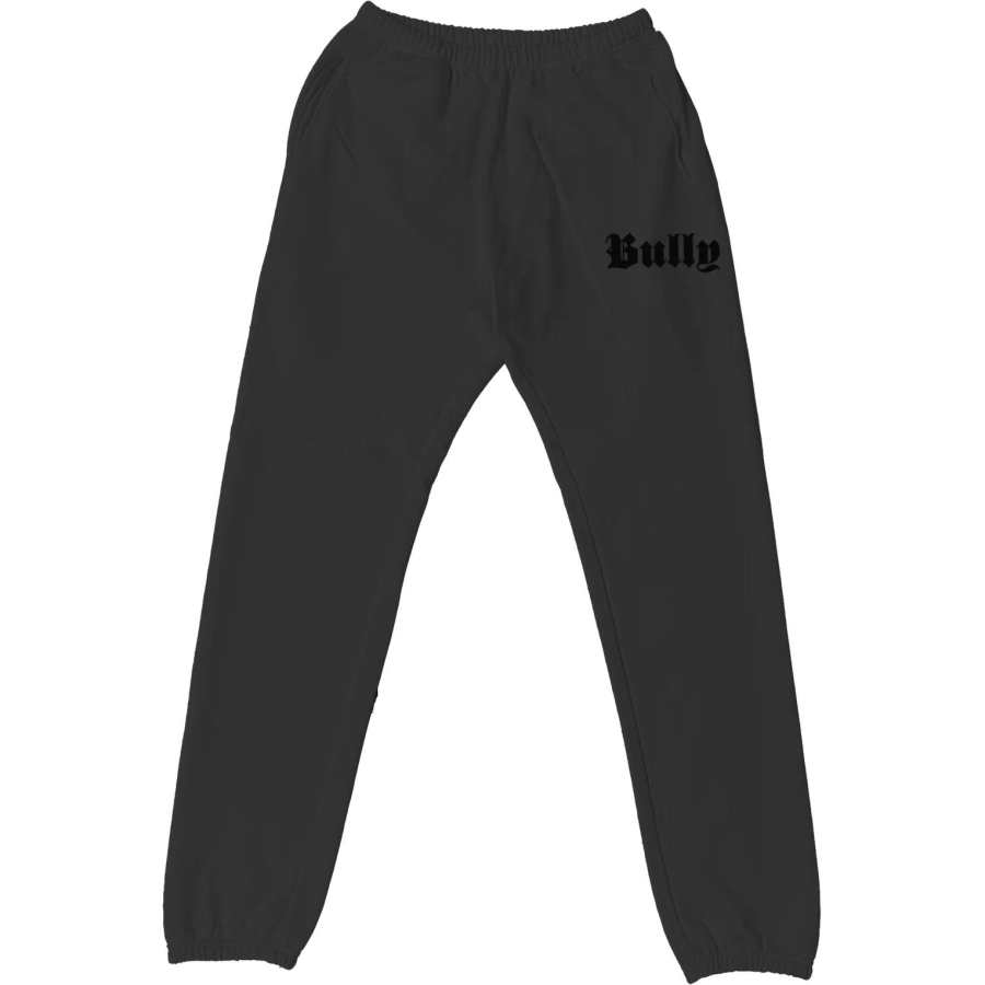 YEEZY Bully Album Merch SS25 Knitted Sweatpants Unisex Black