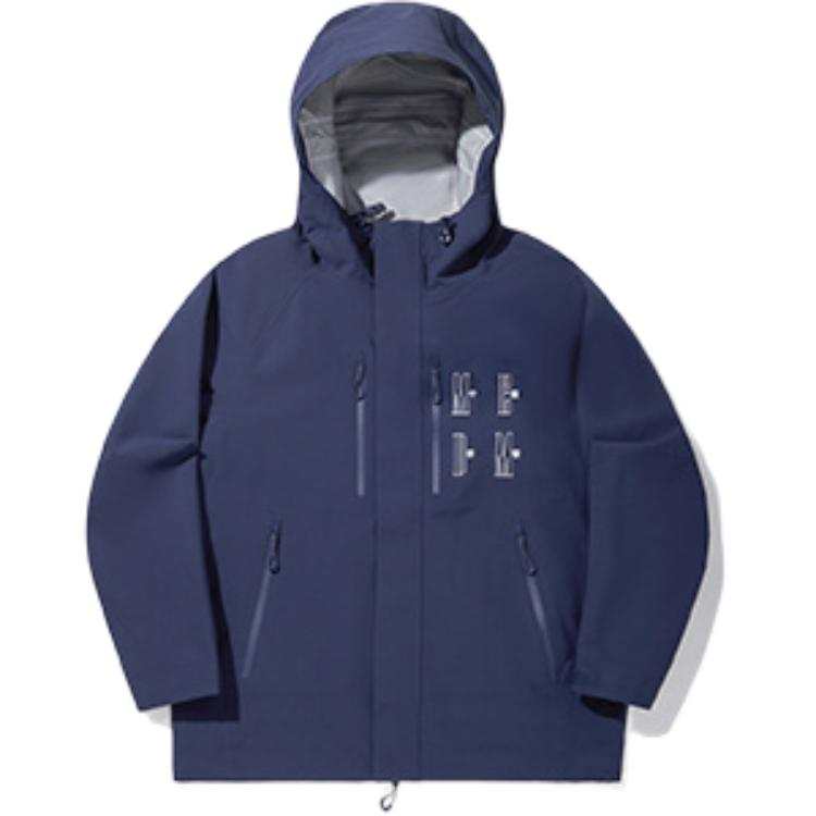 Li-Ning Li Ning x MEDM, Waterproof And Warm Windbreaker Jacket Unisex Dark Ship Blue