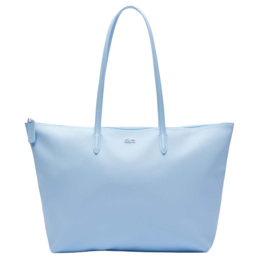 LACOSTE PVC Tote Bag, Shopping Bag, Handbag, Shoulder Bag Large Women's Blue