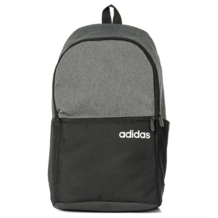 Adidas Adidas Polyester Backpack Regular Unisex Gray Black