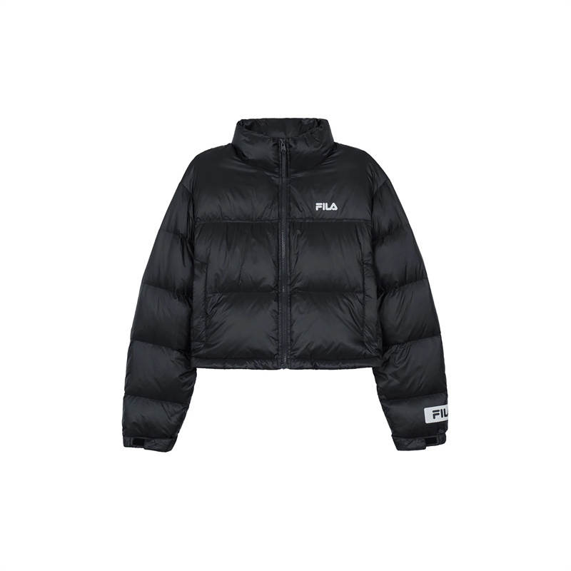 FILA FILA Down Jackets Unisex Black Bk Thickened