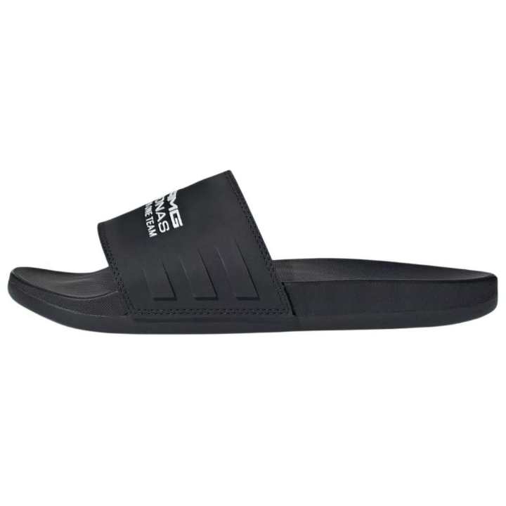 Adidas Adilette Mercedes-AMG Petronas Formula One Team x Adilette Adidas Comfort Slide 'Black White'