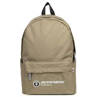 Aape Polyester Backpack Regular Unisex Brown/Black
