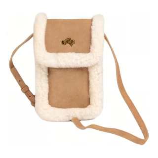UGG Sheepskin Shoulder Bag, Crossbody Bag Women's Tan