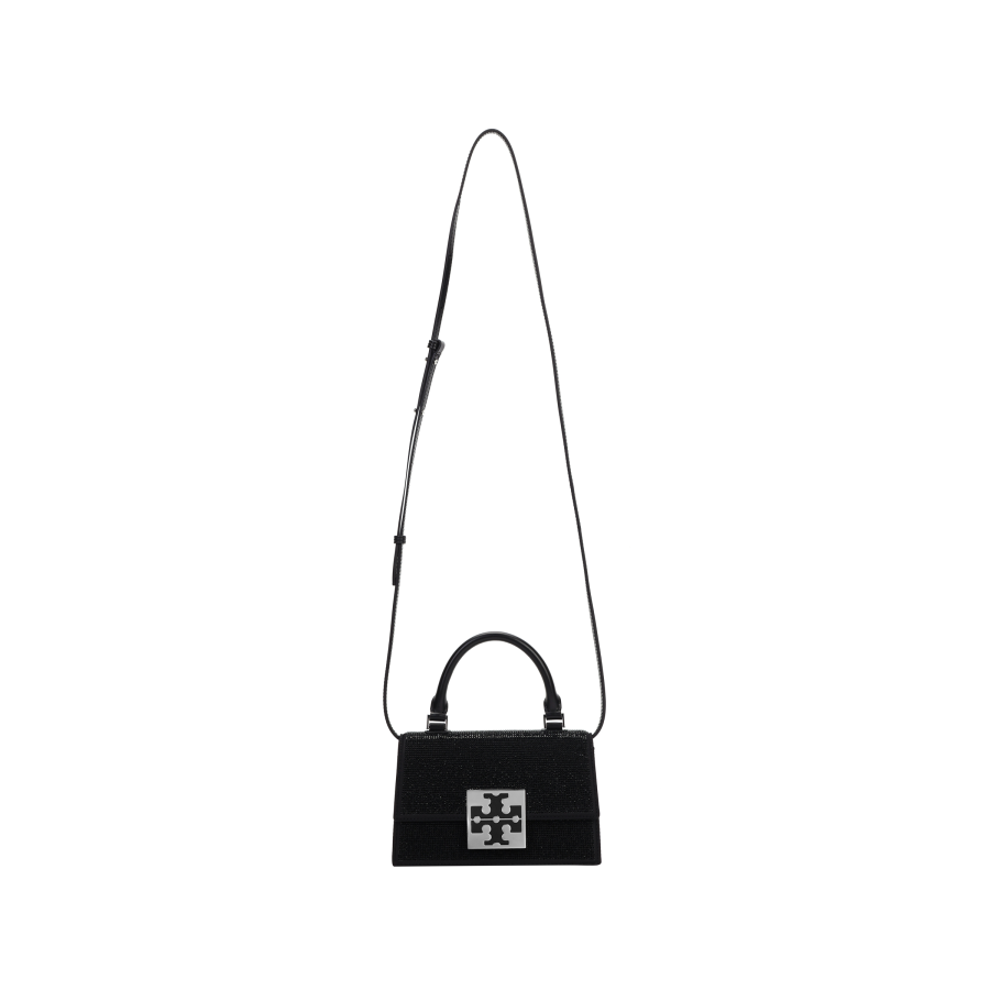 TORY BURCH BON Recycled Nylon Shoulder Bag, Crossbody Bag, Handbag Mini Women's Black