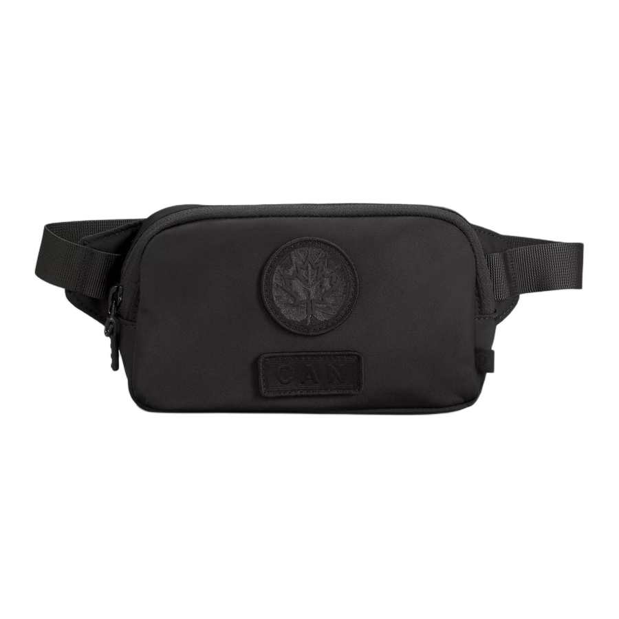 Lululemon Recycled Polyester With Nylon One Shoulder Crossbody Fanny Pack Mini Unisex Black