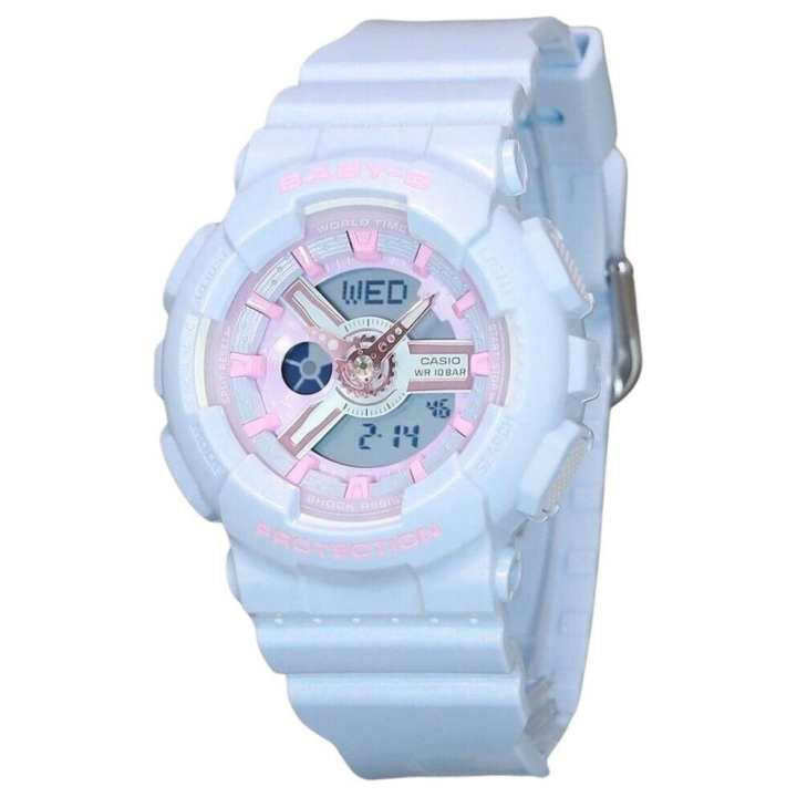 CASIO CASIO BABY G Quartz Movement Resin Strap Watch Women's Watch Blue Dial