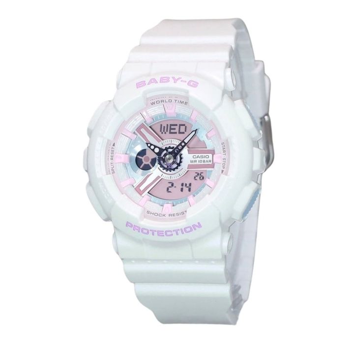 CASIO CASIO BABYG Quartz Movement Resin Strap Watch Women's Watch White Dial