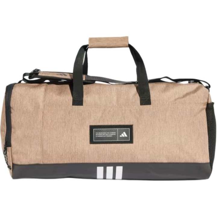 Adidas Adidas Recycled Polyester Travel Bag 39L Unisex Gold Beige