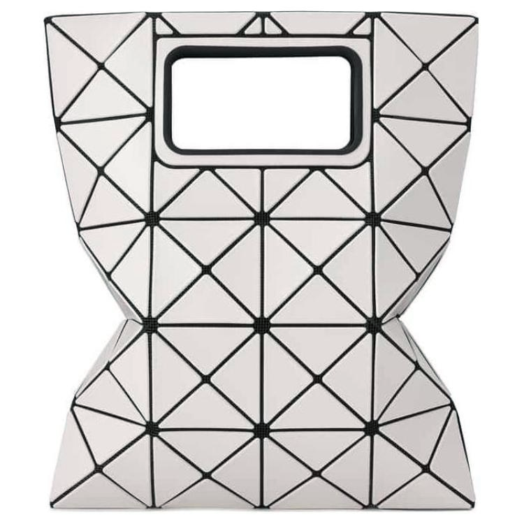 ISSEY MIYAKE Nylon Handbag Small Women's Light Pink
