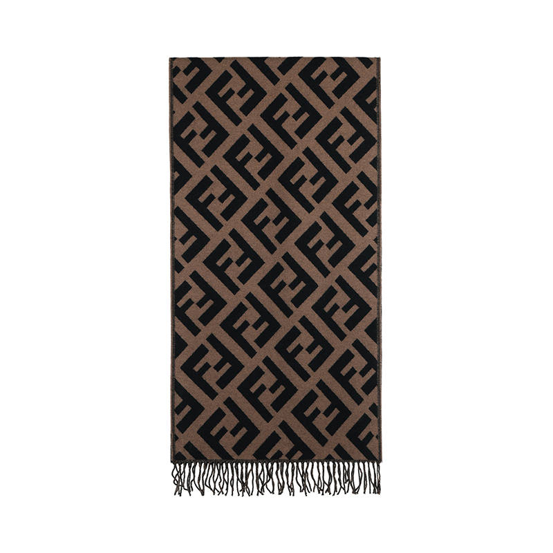 FENDI Fendi logo-pattern scarf