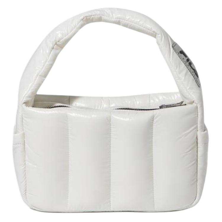 FILA MILANO Nylon Handbag Unisex White