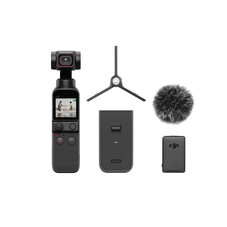 DJI DJI Pocket 2 Smart Pocket Handheld Gimbal With Smart HD Beauty Features Action Cameras