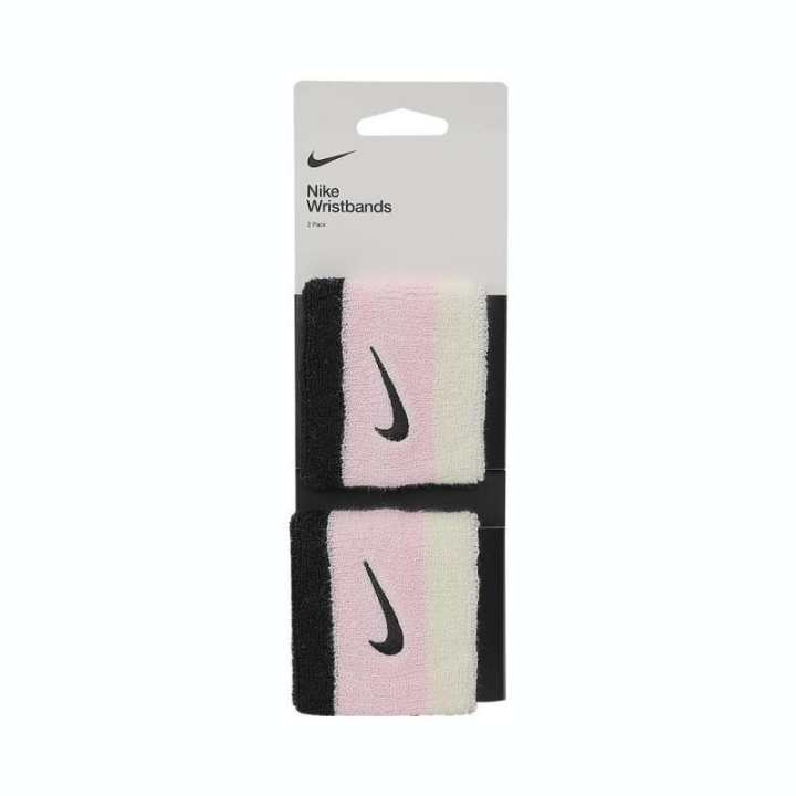 Nike Nike Tennis And Badminton Wristbands Thermal Black White Pink Unisex