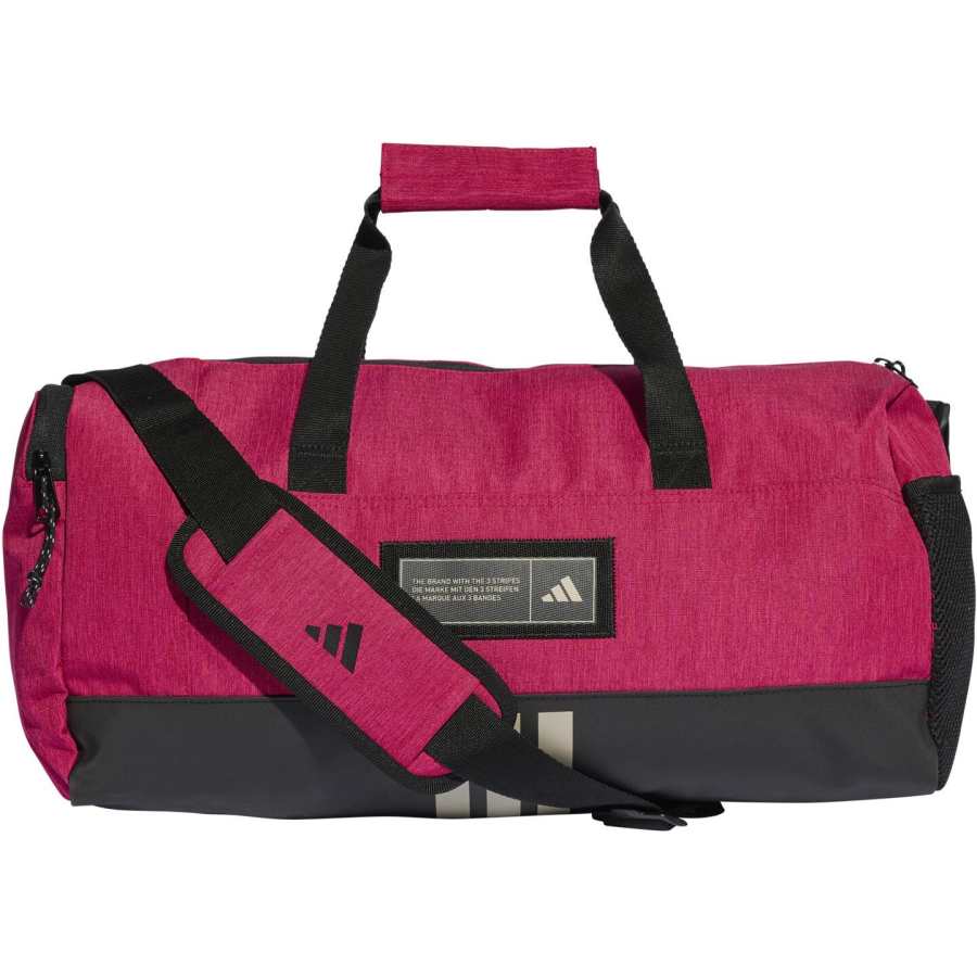 Adidas Adidas Recycled Polyester Handbag, Shoulder Bag, Crossbody Bag, Travel Bag Unisex Red