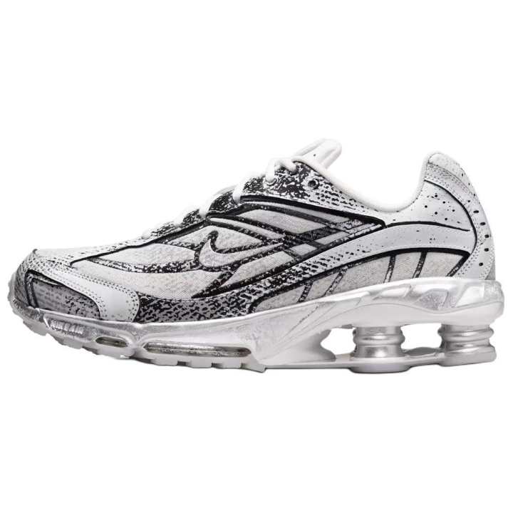 Nike Nike Shox Ride 2 Low top Casual Running Shoes Men's White Black