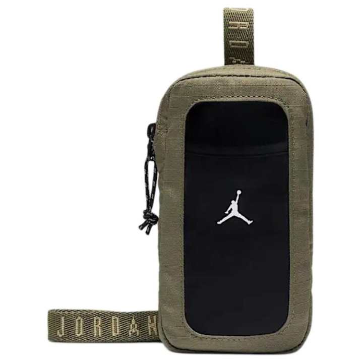 Jordan Jordan Polyester Cell Phone Pouch Unisex Green