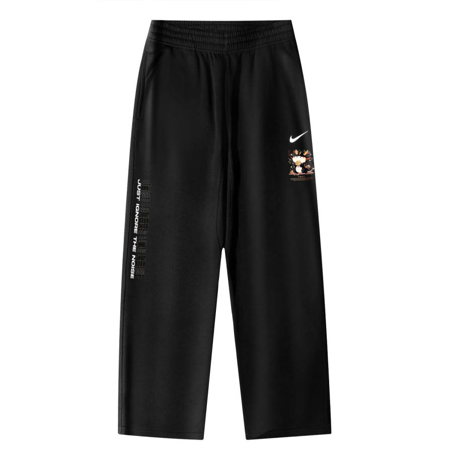Nike Nike CNY Collection AS Nike Club OH Pant Swoosh NF Chinese Style Ruyi Dragon Print Logo Breathable Fleece Lined