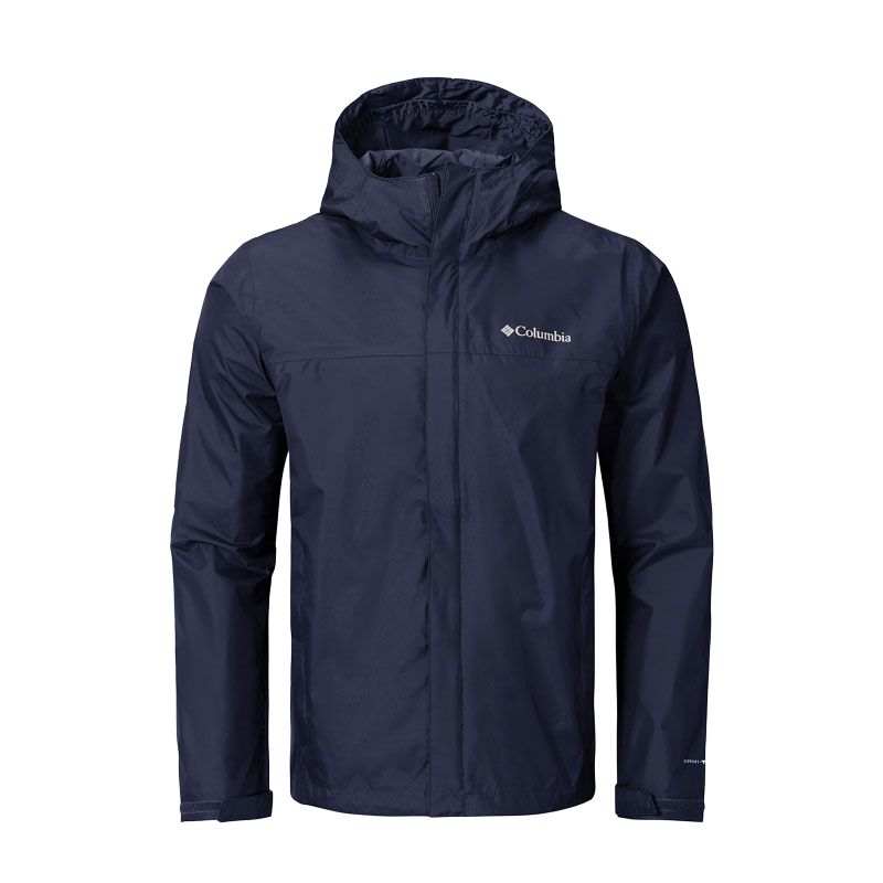 Columbia Hiking Windbreaker Jacket Men's Navy Blue