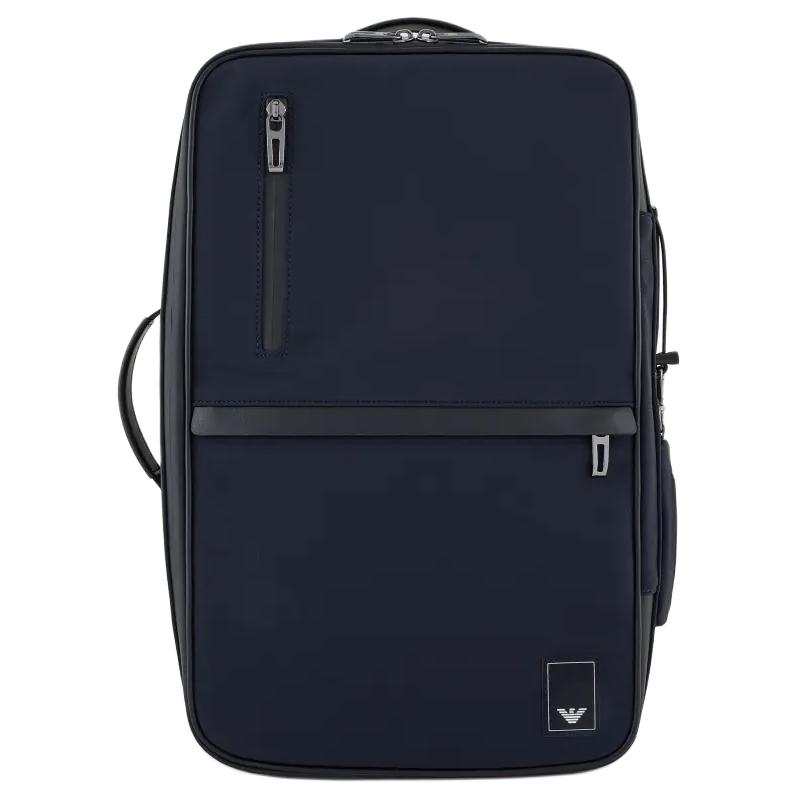 EMPORIO ARMANI Polyamide Backpack Men's Marine Blue